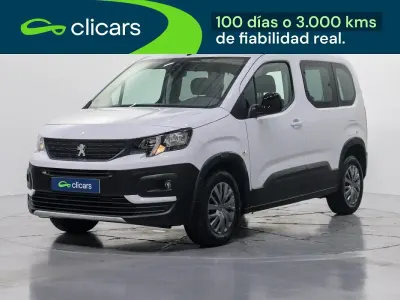 Begagnad Peugeot Rifter Active 100 HK (73 kW) 2022 Vit Minibuss