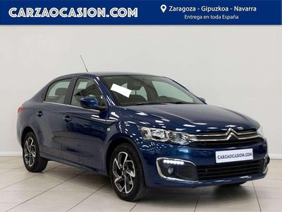 Usado Citroën C-Elysee I PureTech 82 CV (60 kW) 2018 Azul Berlina