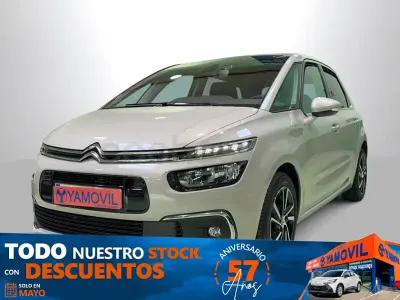 Usado Citroën C4 Picasso Feel 130 CV (95 kW) 2018 Gris / plata Monovolumen