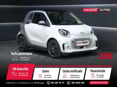 Usado Smart ForTwo Electric Drive Prime 60 kW (82 CV) 2021 Blanco Coupe