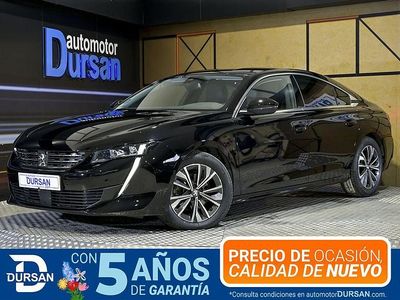 Usado Peugeot 508 Allure 130 CV (95 kW) 2021 Negro Berlina