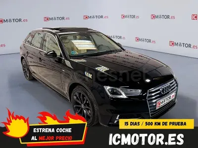 Usado Audi A4 Sport 150 CV (110 kW) 2016 Negro Familiar