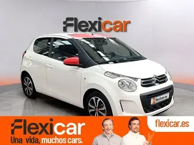 Usado Citroën C1 Feel 82 CV (60 kW) 2017 Blanco Utilitario