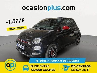 Usado Fiat 500 Red 70 CV (51 kW) 2023 Negro Descapotable