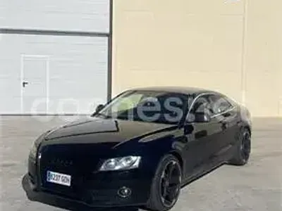 Usado Audi A5 190 CV (139 kW) 2008 Negro Coupe