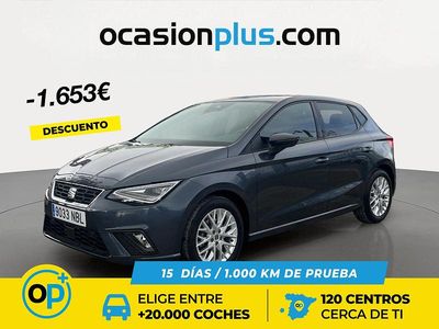 Usado Seat Ibiza FR 115 CV (84 kW) 2025 Gris Utilitario