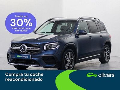 Usado Mercedes GLB200 150 CV (110 kW) 2021 Gris SUV