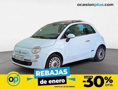 Azul Usado 2010 Fiat 500 Lounge Utilitario | 7900 € (Caro)