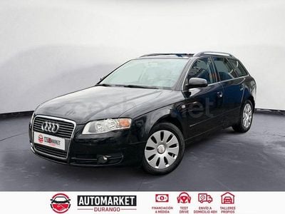 Usado Audi A4 140 CV (102 kW) 2006 Negro Familiar