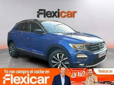 Usado VW T-Roc Advance 115 CV (84 kW) 2018 Azul SUV