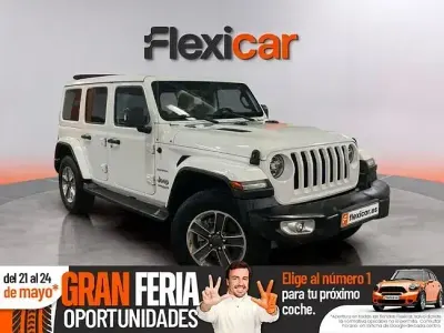 Usado Jeep Wrangler Sahara 200 CV (147 kW) 2020 Blanco SUV