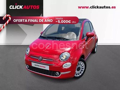 Rojo Usado 2024 Fiat 500C Dolcevita Descapotable | 16.200 € (Caro)
