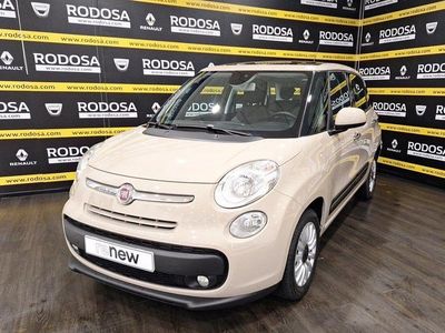 Usado Fiat 500L Lounge 120 CV (88 kW) 2016 Gris Monovolumen