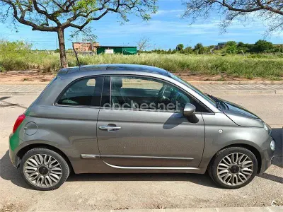 Usado Fiat 500 Lounge 69 CV (50 kW) 2016 Gris / plata Berlina