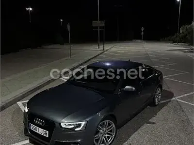 Usado Audi A5 Sportback 150 CV (110 kW) 2015 Gris / plata Utilitario