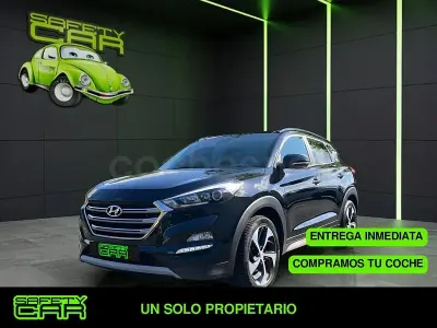 Usado Hyundai Tucson 136 CV (100 kW) 2017 Negro SUV