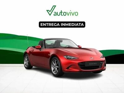Nieuw Mazda MX5 Exclusive-Line 132 PK (97 kW) 2025 Rood Cabriolet