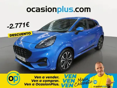 Usado Ford Puma ST-Line 125 CV (91 kW) 2023 Azul Pickup/Camioneta