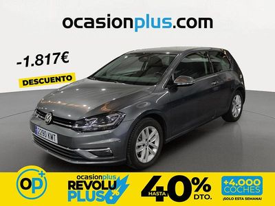 Usado VW Golf VII Advance 125 CV (91 kW) 2018 Gris Utilitario