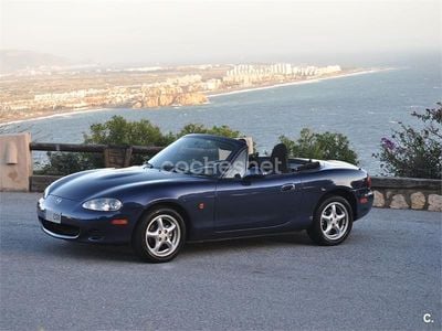 Usado Mazda MX5 Active 110 CV (80 kW) 2004 Azul Descapotable