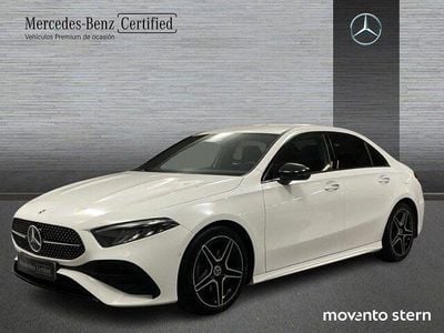 Usado Mercedes A180 Advanced 116 CV (85 kW) 2024 Blanco Berlina
