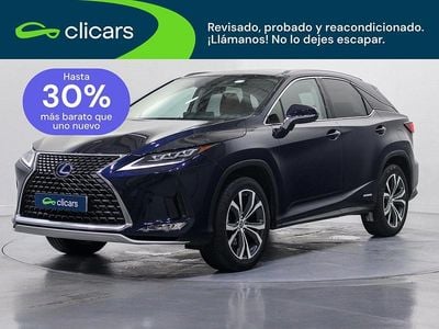 Usado Lexus RX450h Executive Line 313 CV (230 kW) 2021 Azul SUV