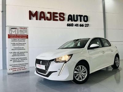Usado Peugeot 208 Active 102 CV (75 kW) 2021 Blanco Utilitario