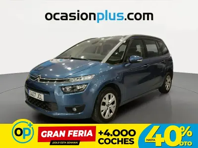 Usado Citroën C4 Intensive 115 CV (84 kW) 2015 Azul Monovolumen
