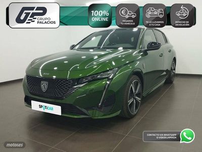 Usado Peugeot 308 GT 131 CV (96 kW) 2023 Verde Berlina