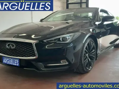 Usado Infiniti Q60 Sport Tech 211 CV (155 kW) 2017 Negro Coupe