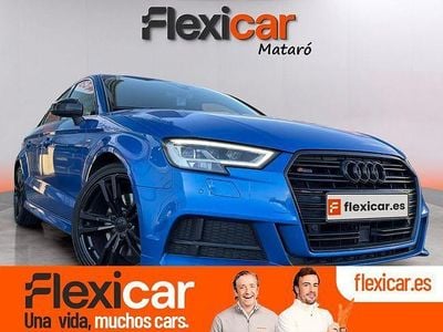Usado Audi A3 150 CV (110 kW) 2019 Azul Berlina