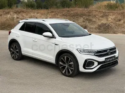Usado VW T-Roc R-line 150 CV (110 kW) 2023 Blanco SUV