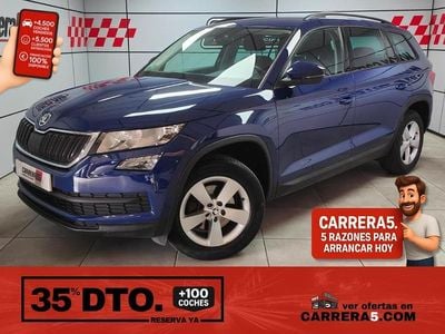 Usado Skoda Kodiaq Style 150 CV (110 kW) 2017 Azul SUV