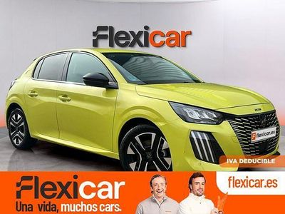Usado Peugeot 208 Allure 100 CV (73 kW) 2025 Amarillo Utilitario