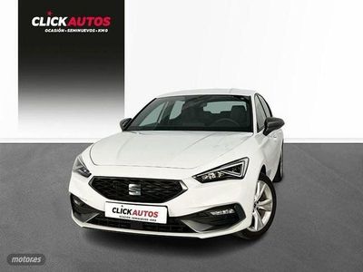 Usado Seat Leon FR 130 CV (95 kW) 2023 Blanco Berlina