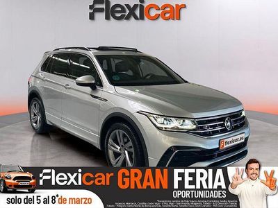 Usado VW Tiguan R-line 150 CV (110 kW) 2021 Gris SUV