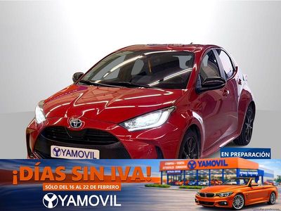 Usado Toyota Yaris Hybrid Plus 116 CV (85 kW) 2023 Rojo Berlina