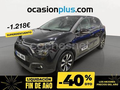 Negro Usado 2024 Citroën C3 PureTech Berlina | 13.400 € (Precio justo)