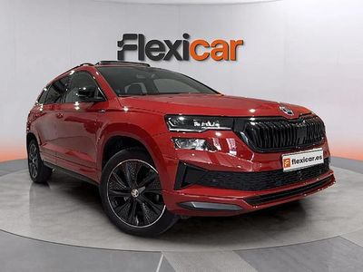 Usado Skoda Karoq SportLine 150 CV (110 kW) 2023 Rojo SUV