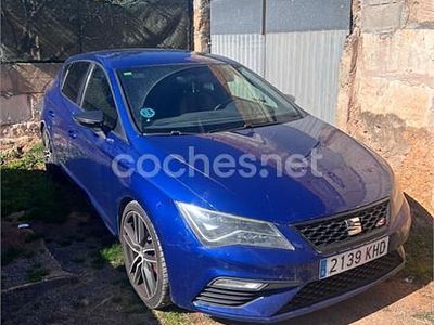Usado Seat Leon CUPRA 300 CV (220 kW) 2018 Azul Berlina