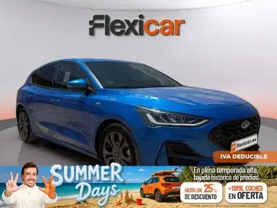 Usado Ford Focus ST-Line 125 CV (91 kW) 2023 Azul Berlina