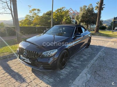 Usado Mercedes C220 194 CV (142 kW) 2020 Azul Descapotable
