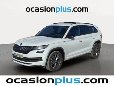 Blanco Usado 2019 Skoda Kodiaq SportLine SUV | 24.258 € (Precio justo)