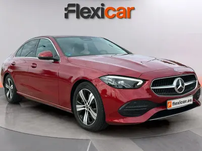 Usado Mercedes C200 163 CV (119 kW) 2023 Rojo Berlina