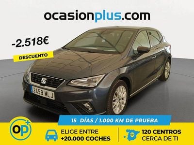 Usado Seat Ibiza FR 110 CV (80 kW) 2023 Gris Berlina