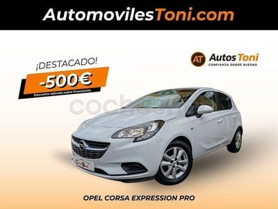 Usado Opel Corsa Expression 90 CV (66 kW) 2018 Blanco Utilitario