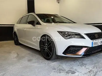 Usado Seat Leon ST 4Drive 300 CV (220 kW) 2019 Blanco Familiar