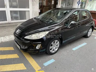Usado Peugeot 308 Premium 110 HP (80 kW) 2007 Preto Citadino