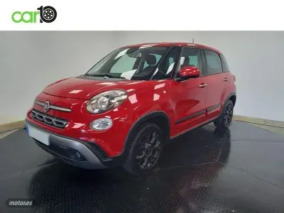Usado Fiat 500L Cross 95 CV (69 kW) 2019 Rojo Monovolumen