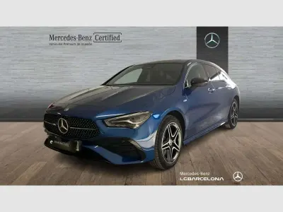 Usado Mercedes CLA250e 218 CV (160 kW) 2025 Azul Coupe